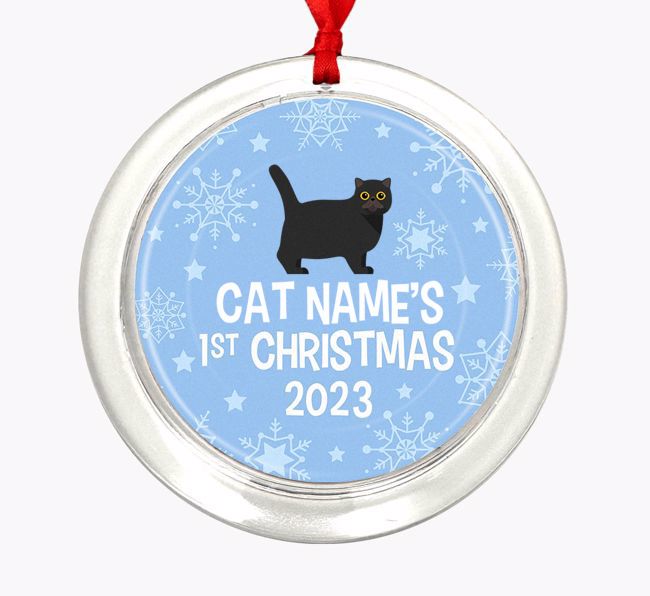 First Christmas 2023: Personalized {breedCommonName} Christmas Decoration